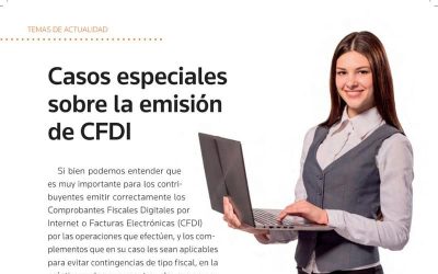 Casos especiales sobre la emisión de CFDI.
